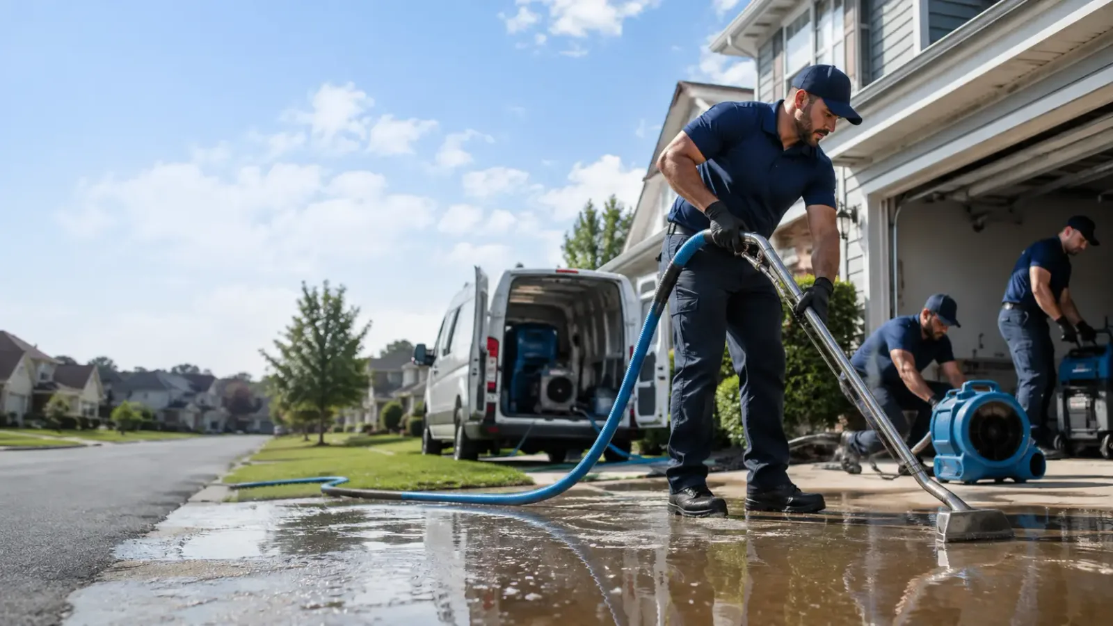 Flood Damage Restoration in Helmsburg, IN